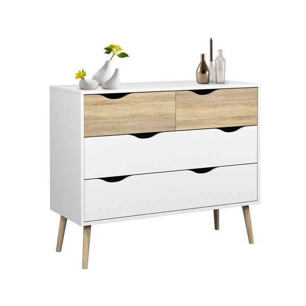 Delta 4 fiókos komód - Evergreen House-image-2