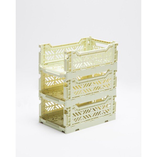 Caja 3 db sárga tárolódoboz - Little Nice Things-image-3
