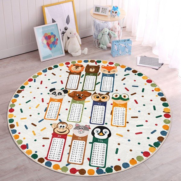 Gyerek szőnyeg ø 80 cm Comfort – Mila Home-image-2