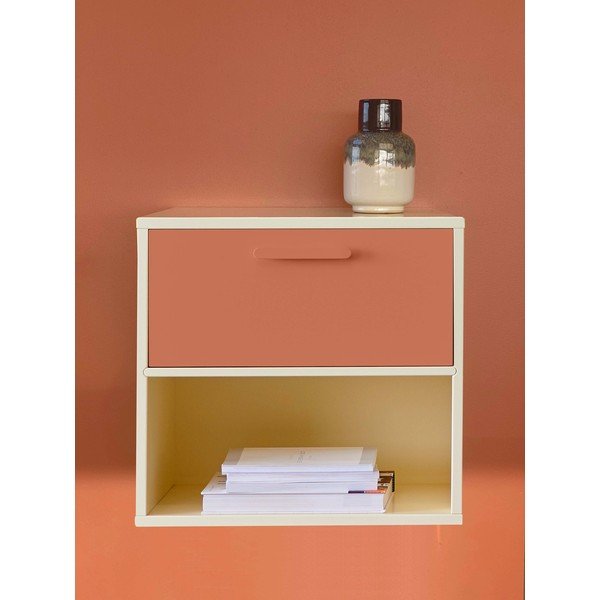 Keep by Hammel piros-sárga fali éjjeliszekrény-image-1