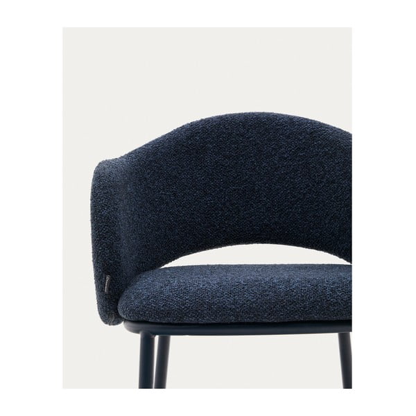 Sötétkék bárszék (ülésmagasság 65 cm) Maina – Kave Home-image-2