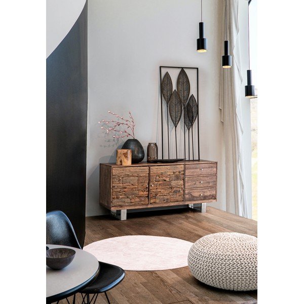 Fém fali dekoráció 61x135 cm Adhira – Bizzotto-image-1