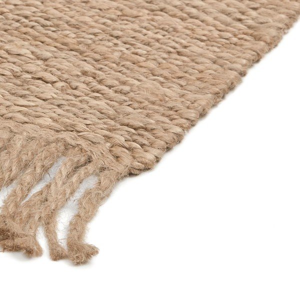 Natúr színű juta szőnyeg 70x140 cm Alfombra – Kave Home-image-2