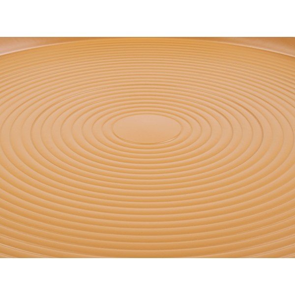 Force mustársárga fém tárolóasztal, magassság 43 cm - Leitmotiv-image-1