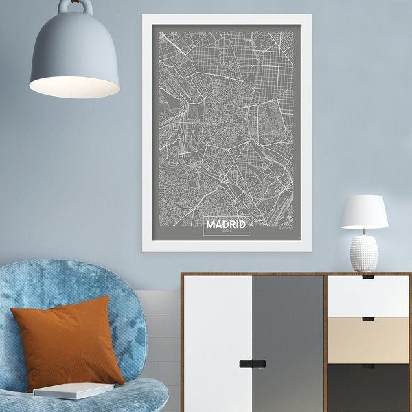 Kép 40x55 cm Madrid – Wallity-image-1