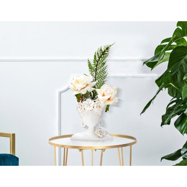 Young Woman fehér porcelán váza - Mauro Ferretti-image-1