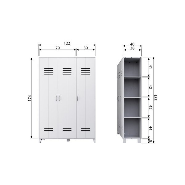 Locker fehér szekrény - vtwonen-image-1