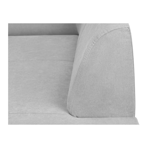 XL Right Corner Sofa Piano szürke kinyitható sarokkanapé tárolóhellyel - Kooko Home-image-3