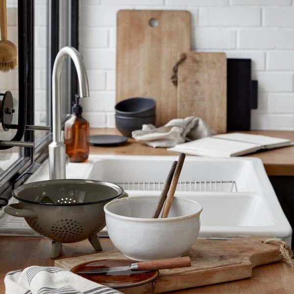 Roda fehér agyagkerámia tál, ⌀ 19 cm - Costa Nova-image-1