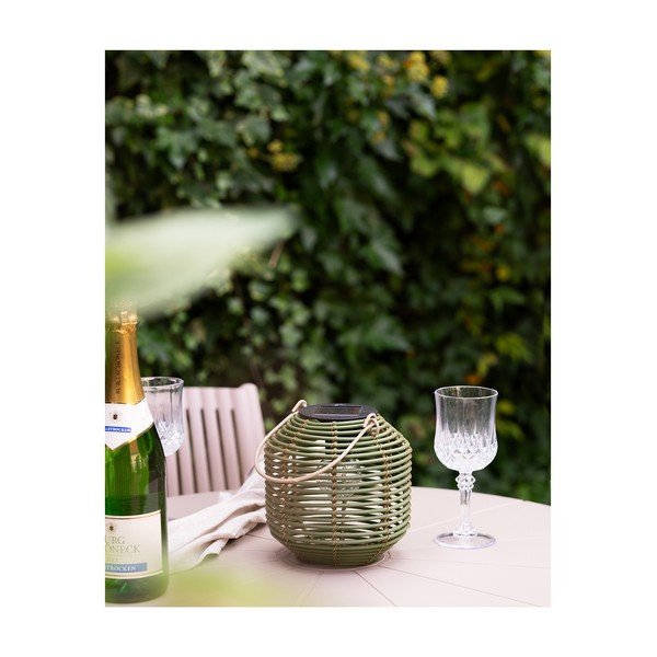 Napelemes LED asztali-hordozható kültéri lámpa ø 15 cm Crewe – House Nordic-image-2