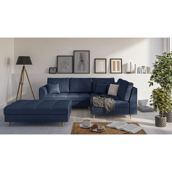 Sötétkék lábtartó Ariella – Ropez-image-1