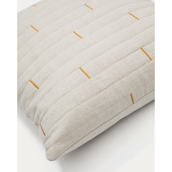 Lenkeverék párnahuzat 45x45 cm Blaina – Kave Home-image-2