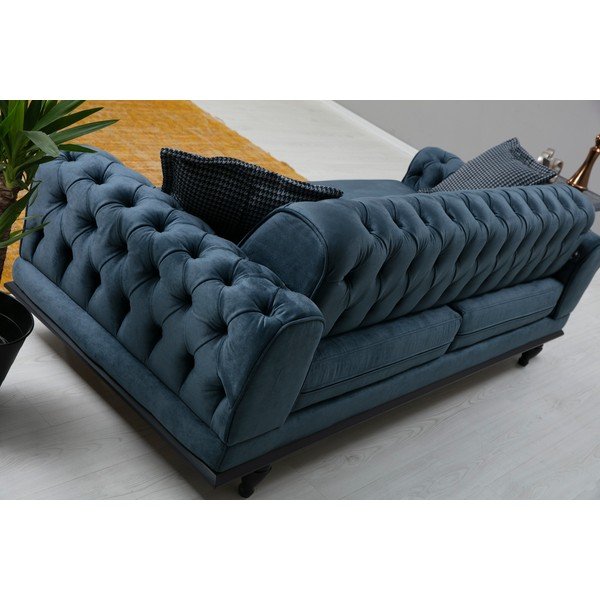 Kék kanapé 220 cm Arredo – Balcab Home-image-1