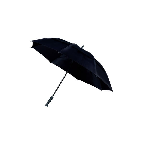 Minimalistic fekete golfesernyő, ⌀ 130 cm - Ambiance