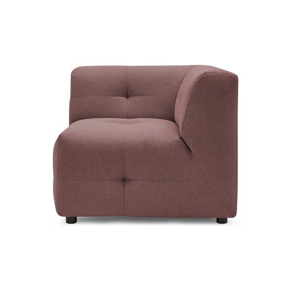Sötét rózsaszín kanapé modul Kleber - Bobochic Paris-image-1