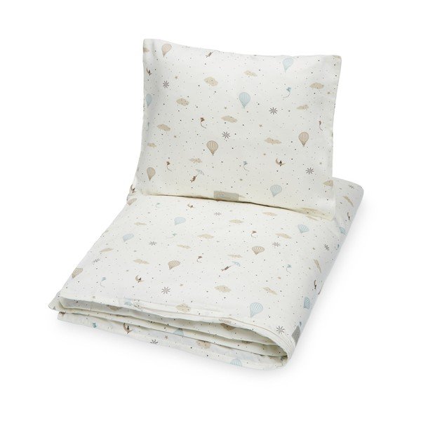 Elefántcsont színű bio pamut gyerek ágyneműhuzat babaágyhoz 100x140 cm Dreamland – Cam Cam Copenhagen