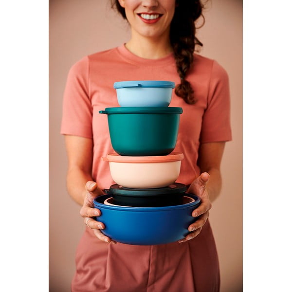 Élelmiszertartó doboz szett 3 db-os Vivid lilac – Mepal-image-2