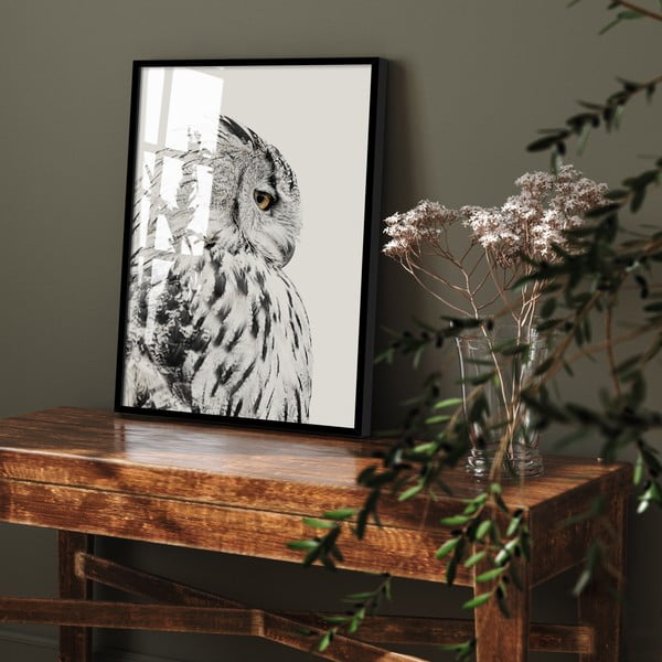 Kép 50x70 cm Owl – Styler-image-2