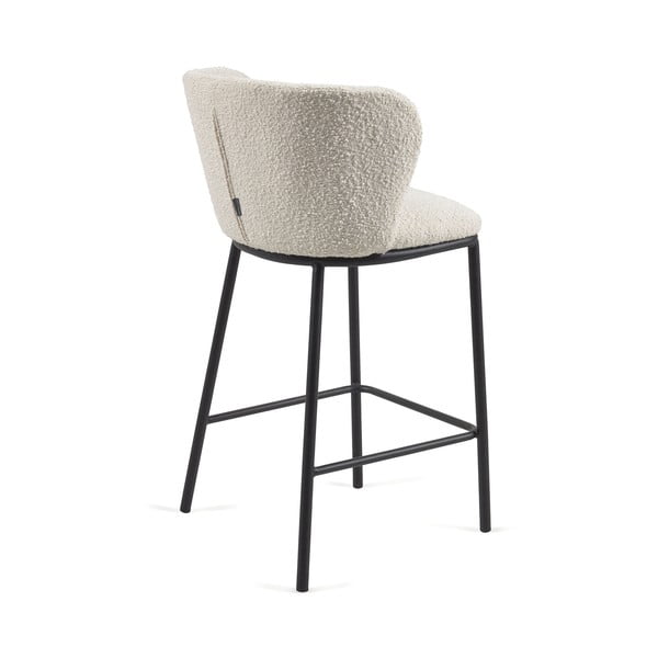 Fehér bárszék (ülésmagasság 65 cm) Ciselia – Kave Home-image-4