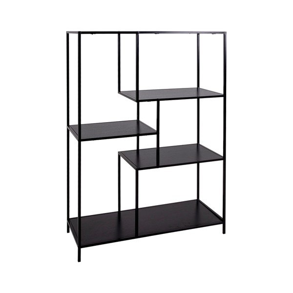 Vita Shelf fekete könyvespolc, 80 x 120 cm - House Nordic-image-1