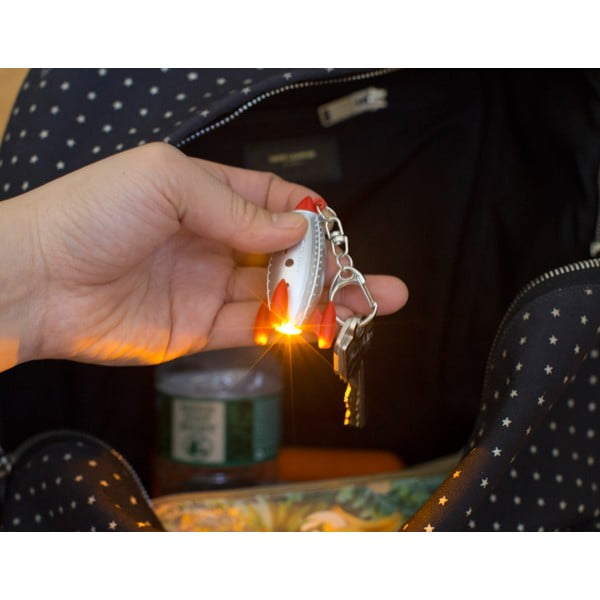 Ezüstszínű kulcstartó – Kikkerland-image-3