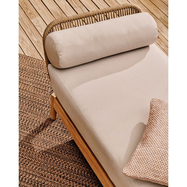 Natúr színű akácfa kerti kanapé Catalina – Kave Home-image-4