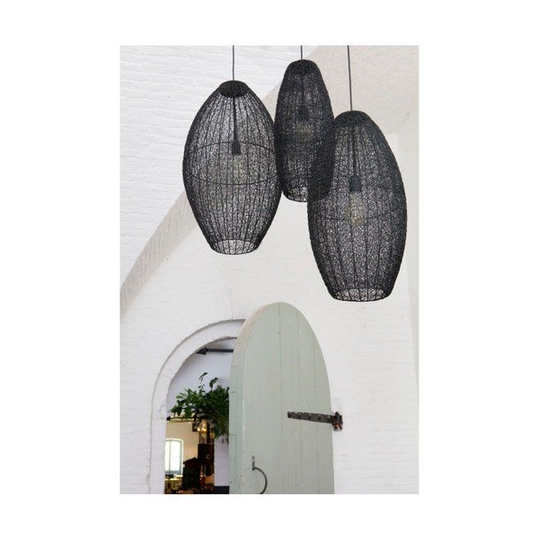 Creative fekete függőlámpa, ⌀ 20 cm - BePureHome-image-3