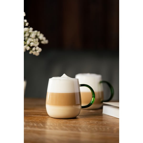 Bögre szett cappucinóhoz, 2 db-os 400 ml Bolla – Vialli Design-image-2