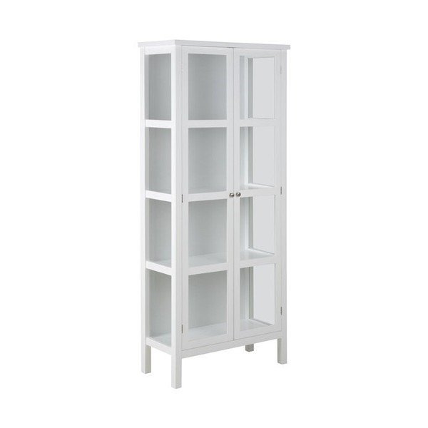 Eton fehér kétajtós tálalószekrény, magasság 180 cm - Actona-image-1