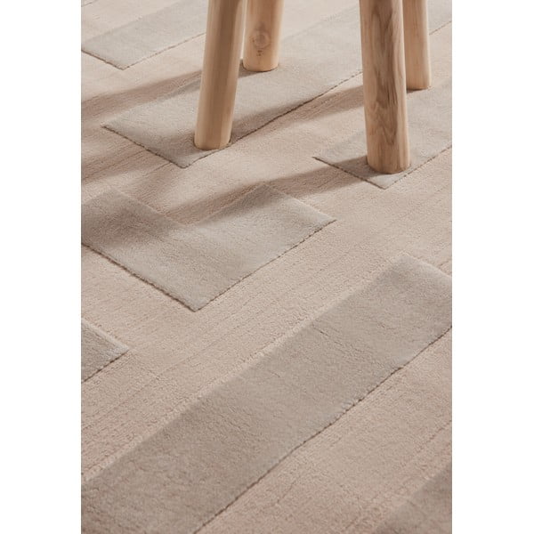 Bézs szőnyeg 160x235 cm Perles Onyx – Elle Decoration-image-4