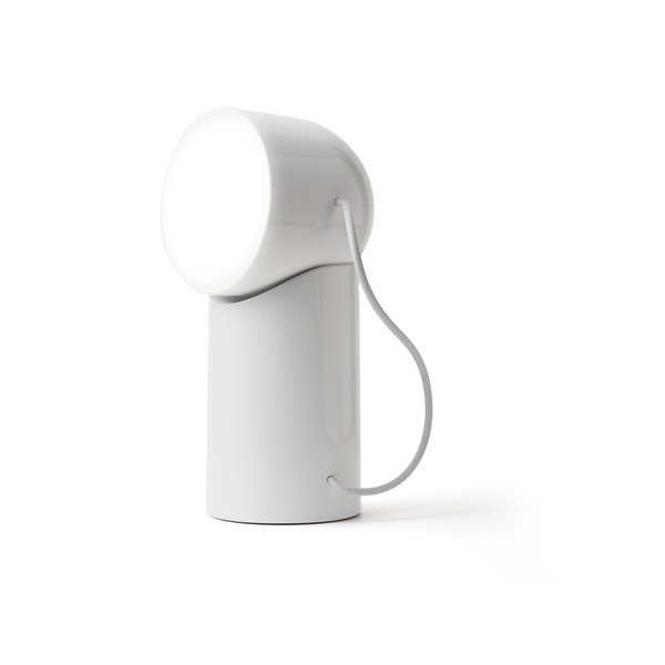 Fehér LED asztali lámpa (magasság 14 cm) Orbe – Lexon-image-4