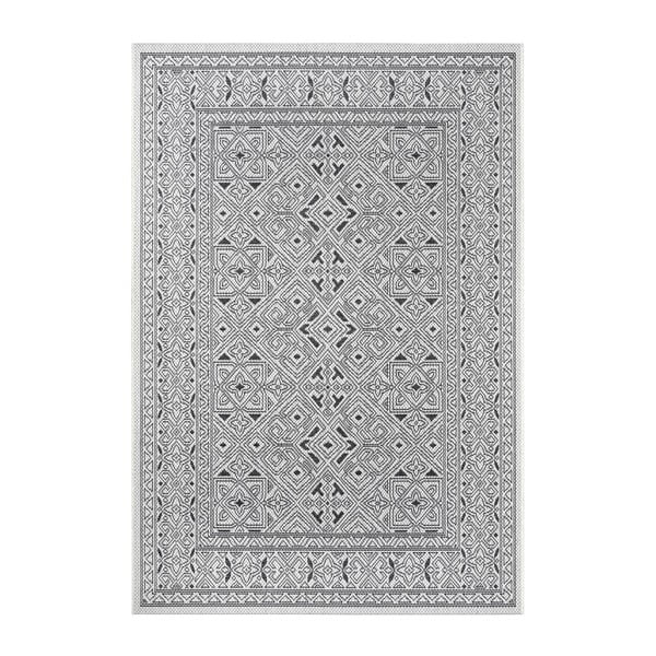 Cuadrado fekete-bézs kültéri szőnyeg, 70 x 140 cm - NORTHRUGS