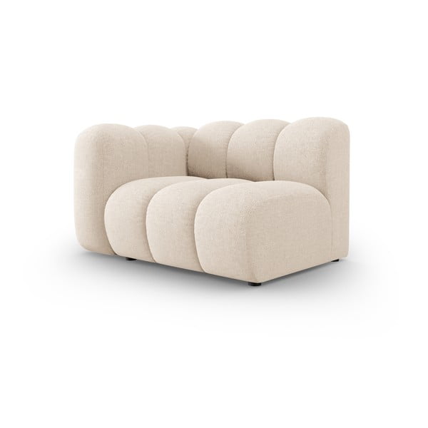 Krémszínű kanapé modul (bal oldali) Lupine – Micadoni Home-image-2