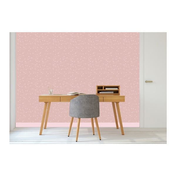 Constellation rózsaszín gyerekszoba tapéta, 48 x 1000 cm - Art for Kids-image-4