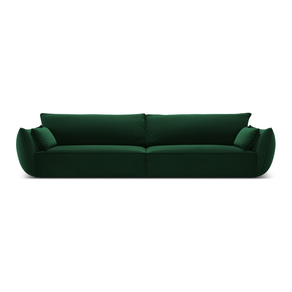 Sötétzöld bársony kanapé 248 cm Vanda  Mazzini Sofas