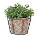 Drótkosár terrakotta virágcseréppel - Esschert Design