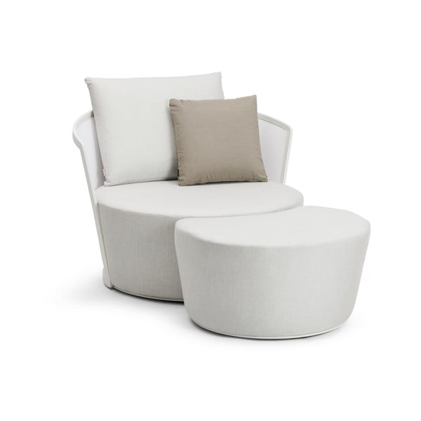 Krémszínű kerti fotel Cielo – Diphano-image-1