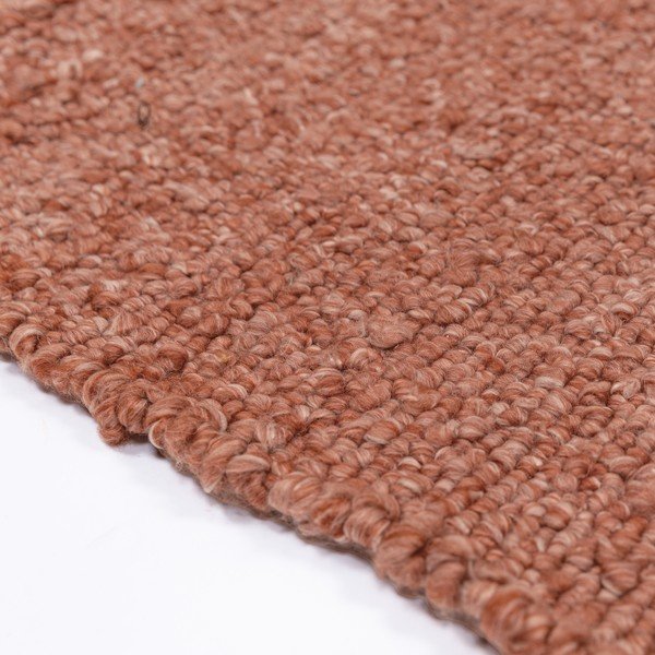 Terrakotta színű kézi szövésű szőnyeg 200x290 cm Finley – Flair Rugs-image-3