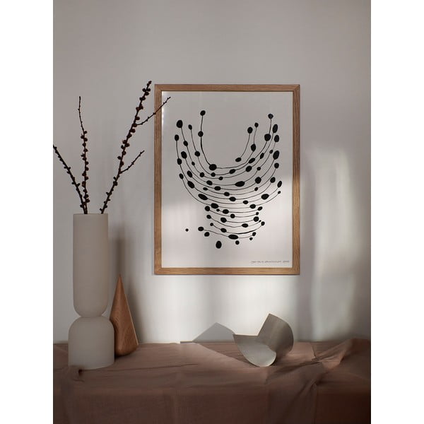 Poszter 30x40 cm Dancing Dots – Leise Dich Abrahamsen – The Poster Club-image-1