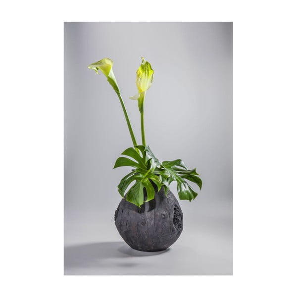 Elemento fekete váza, magasság 41 cm - Kare Design
