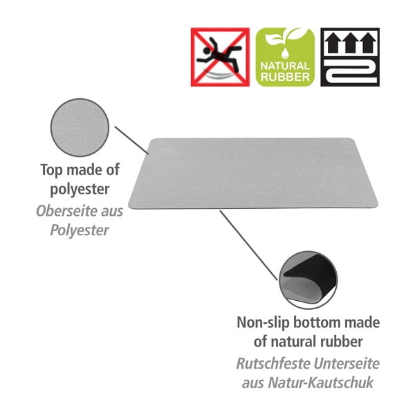 Szürke fürdőszobai kilépő 50x80 cm – Wenko-image-4