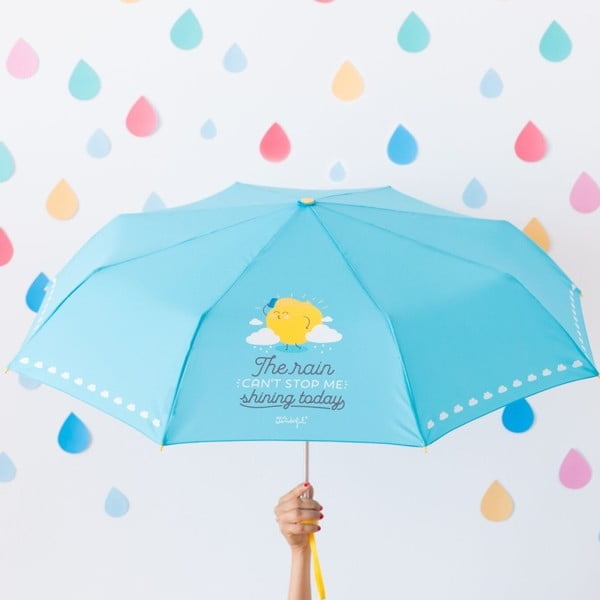 The rain can't stop me shining kék esernyő - Mr. Wonderful