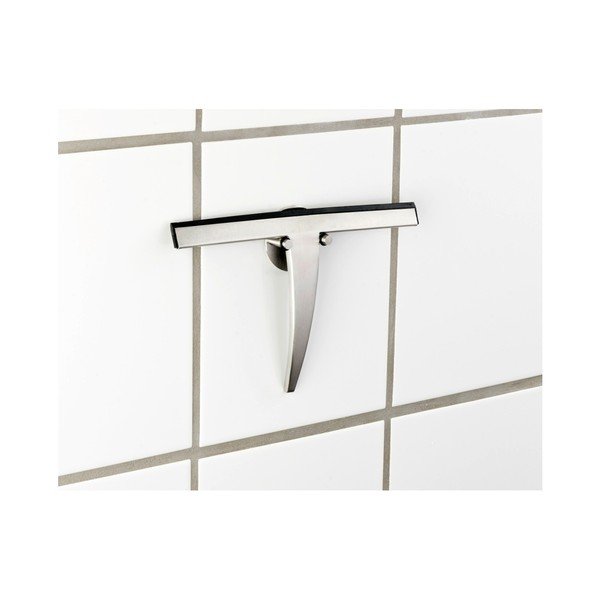 Rozsdamentes acél vízlehúzó, fali akasztóval - Wenko-image-2