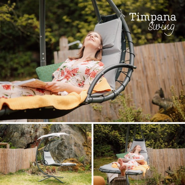 Swing kerti fotel napernyővel - Timpana-image-1
