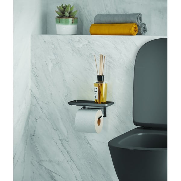 Öntapadós rozsdamentes acél WC-papír tartó Origin Lava – Metaltex-image-1