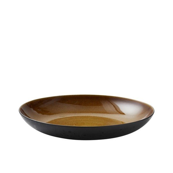 Fekete-borostyán színű kőedény tál ø 40 cm Gastro Black/Amber – Bitz-image-2