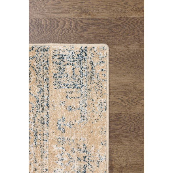 Bézs gyapjú szőnyeg 133x180 cm Medley – Agnella-image-3