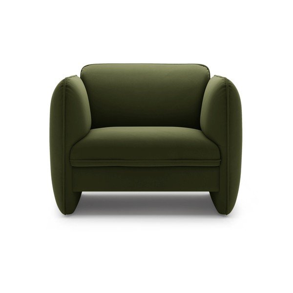 Zöld bársony fotel Georgia – Micadoni -image-2