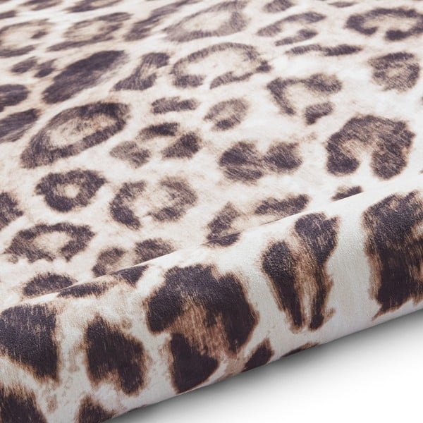 Barna-bézs szőnyeg 155x195 cm Faux Leopard – Think Rugs-image-3