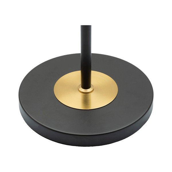 Fekete-aranyszínű állólámpa textil búrával (magasság 153 cm) Levels – Mauro Ferretti-image-2